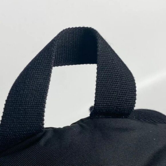 Auth BALENCIAGA 503221 Explorer logo backpack bag Backpack Nylon Black/Multicolo - Picture 8 of 16